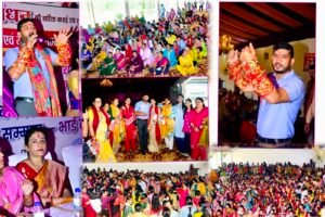 रामनगर में राखी की धूम । इंदर रावत को राखी बांधने मबिलाओं का हुजुम जुटा !