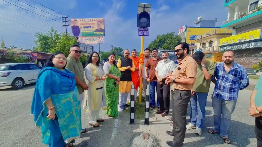 सड़क सुरक्षा की दिशा में ग्रेट मिशन पब्लिक स्कूल की एक और पहल