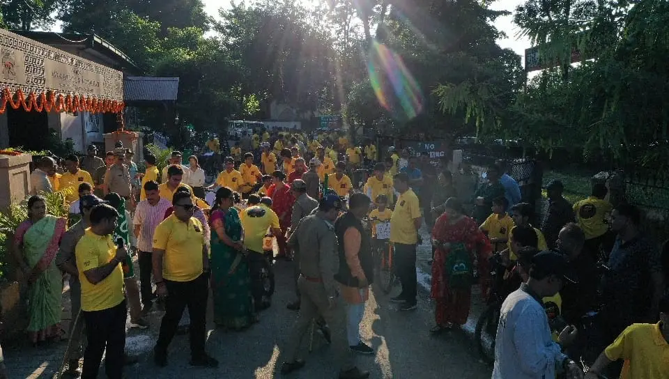 कार्बेट टाइगर रिजर्व में वन्यप्राणी सप्ताह-2026 के अंतर्गत संकल्प बैनर, जन-जागरूकता साइकिलथॉन एवं वन्यजीव कोरीडोर संरक्षण पर चर्चा कार्यक्रम आयोजित